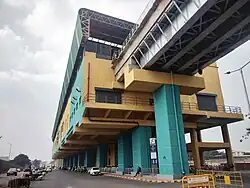 Station Building of this metro station