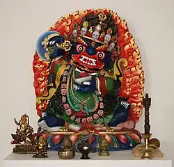 Black-Cloaked Mahākāla