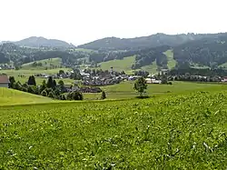 Maierhöfen seen from the west