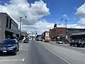 Main Street looking North toward 2nd Avenue
