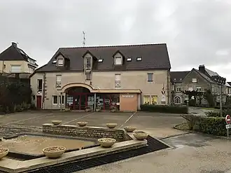 The town hall in Brevans