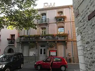 The town hall in Ille-sur-Têt