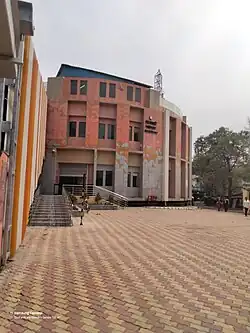 Majerhat metro station second concourse building