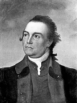 A portrait of American General John Sullivan