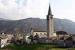 Malesco. Parish church