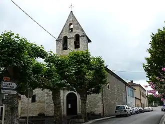 The church in Mancioux