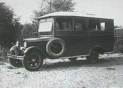 An AA-based bus, 1932