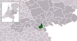 Location of Nijmegen