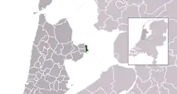 Location of Enkhuizen