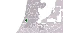Location of Haarlem