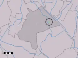 Bonnerveen in the municipality of Aa en Hunze.