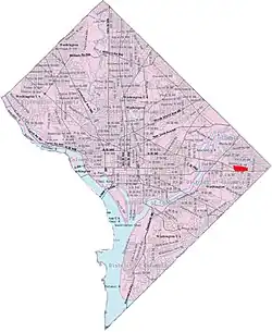 Benning Heights within the District of Columbia