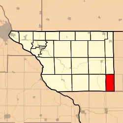 Location in Jo Daviess County