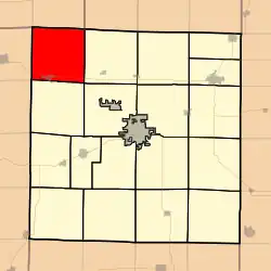 Location in McDonough County
