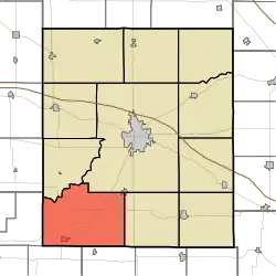 Location in Montgomery County