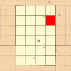 Location in Antelope County