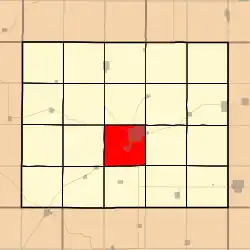 Location in Crawford County