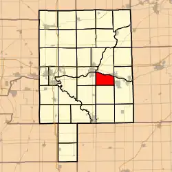 Location in LaSalle County