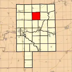 Location in LaSalle County