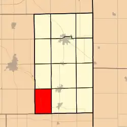 Location in Adams County