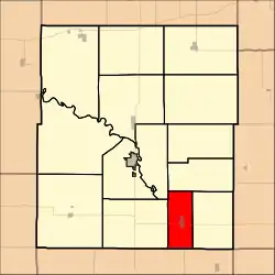 Location in Coffey County