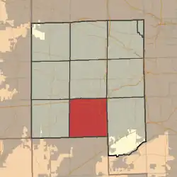 Location in DuPage County