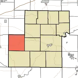 Location in Owen County