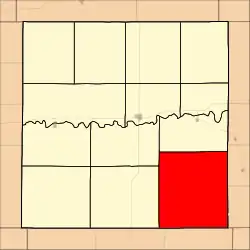 Location in Graham County