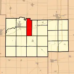 Location in Lee County