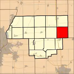 Location in Woodford County