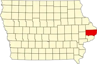 Clinton County map