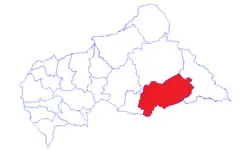 Location of Mbomou