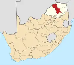Capricorn District within South Africa