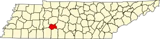 State map highlighting Lewis County