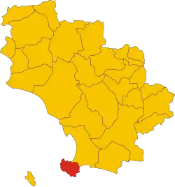 Monte Argentario within the Province of Grosseto