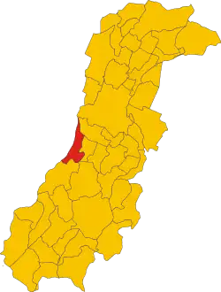 Sassuolo within the Province of Modena
