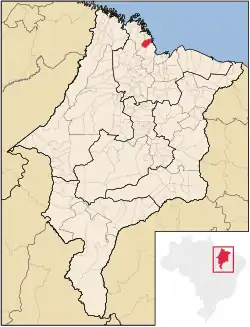 Location in Maranhão