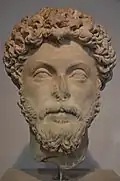 Portrait of Marcus Aurelius from Hadrian's Villa[29]