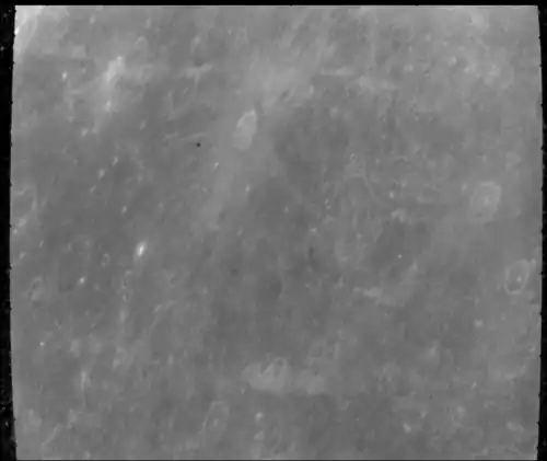 Mariner 10 image with Tansen above center