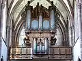 The 1710 pipe organ