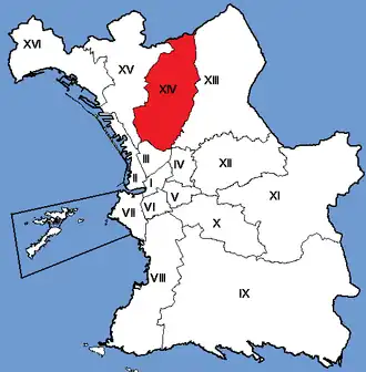 Location within Marseille