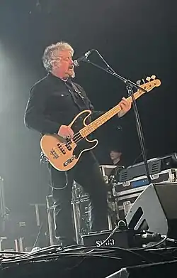 Campbell touring with Cast during their 2024 Love Is the Call tour