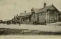 The railway station opened 1880, demolished 1967