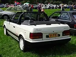 1986–1987 Mazda Familia Cabriolet 1.5 Turbo (Japanese model imported to the Netherlands)