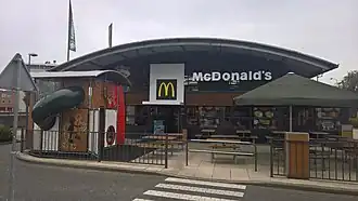 A McDonald's restaurant in Winschoten.