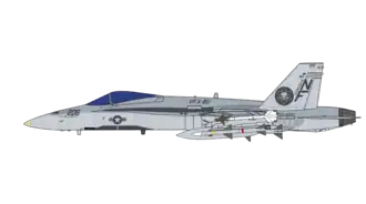 F/A-18A Hornet BuNo 162900 as NF-206 assigned to VFA-151 during the Gulf War aboard the USS Midway CV-41.