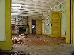 McNabb Cabin interior