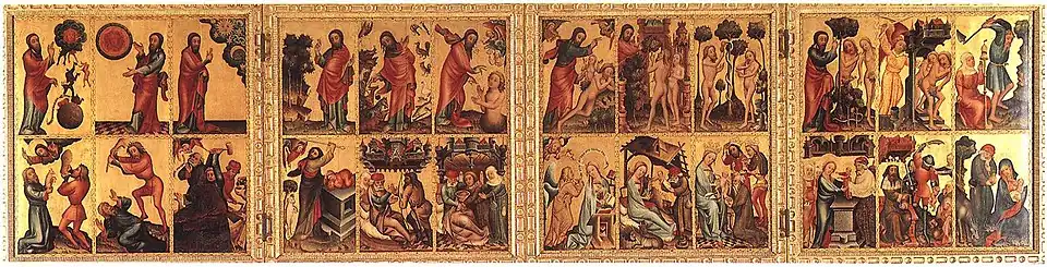 Master Bertram: Grabow Altarpiece (1383)