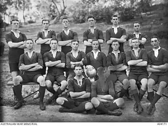 First Fifteen of Royal Military College, Duntroon in 1913