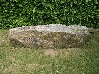 Fallen menhir